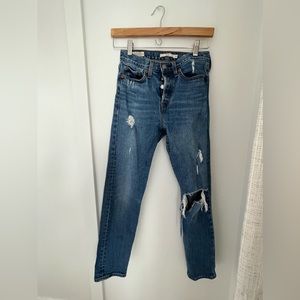 Levi’s wedgie straight jeans